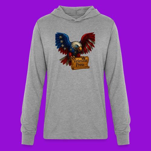 Veterans Press Bald Eagle - Unisex Long Sleeve Hoodie Shirt