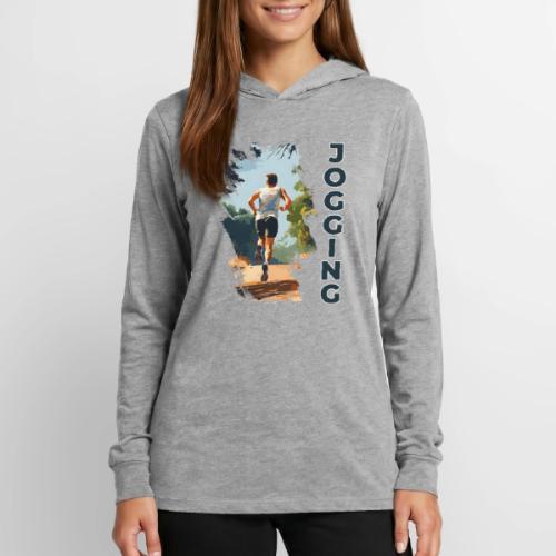 Jogging Vibes - Unisex Long Sleeve Hoodie Shirt