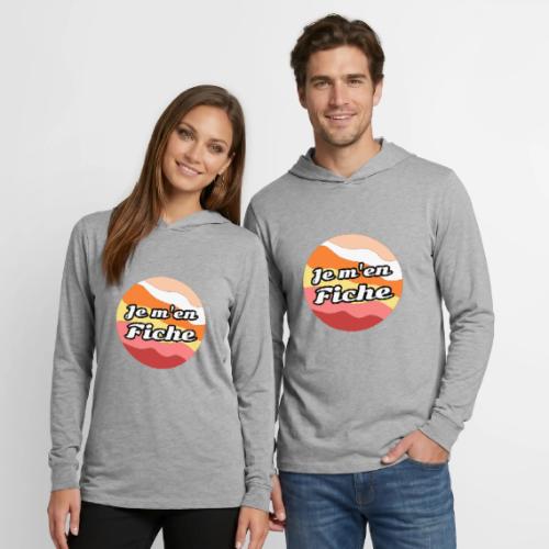 I don't care - Unisex Long Sleeve Hoodie Shirt