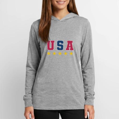 USA Varsity Stars - Unisex Long Sleeve Hoodie Shirt