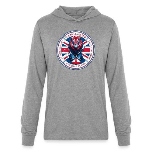 England Lion Emblem T Shirt, Flag Pride Gift - Unisex Long Sleeve Hoodie Shirt