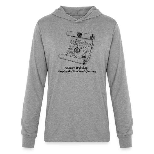 Unfolding Map of Ambition T-Shirt - Unisex Long Sleeve Hoodie Shirt