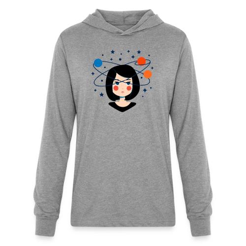Spaced Out Girl – Mouse Pad - Unisex Long Sleeve Hoodie Shirt