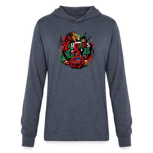 YAHUAH'S LOVE - Unisex Long Sleeve Hoodie Shirt