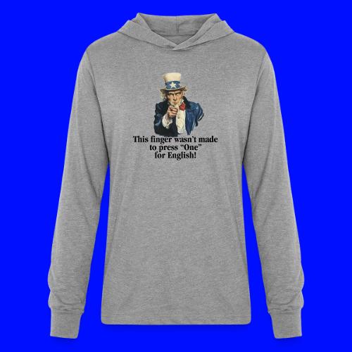 Uncle Sam - Finger - Unisex Long Sleeve Hoodie Shirt