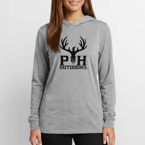 PH Outdoors® Black Logo - Unisex Long Sleeve Hoodie Shirt