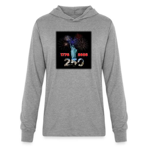 1776 - 2026 - 250 Years USA | Fireworks - Unisex Long Sleeve Hoodie Shirt