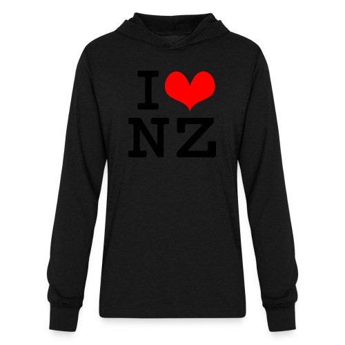 I Love NZ - Unisex Long Sleeve Hoodie Shirt
