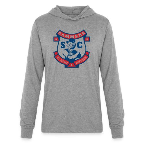 sammers on white png - Unisex Long Sleeve Hoodie Shirt