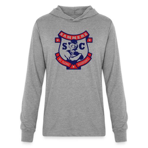 Sammers Logo EPS White - Unisex Long Sleeve Hoodie Shirt