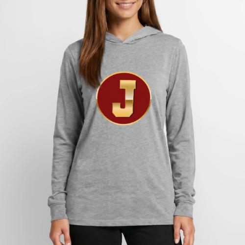 Letter J – Capital Varsity Alphabet Monogram - Unisex Long Sleeve Hoodie Shirt