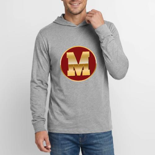 Letter M – Capital Varsity Alphabet Monogram - Unisex Long Sleeve Hoodie Shirt