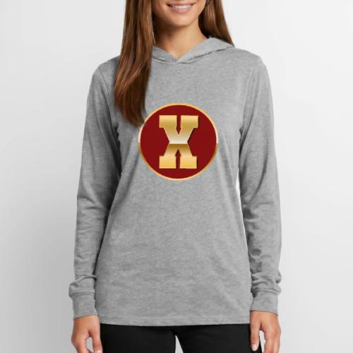 Letter X – Capital Varsity Alphabet Monogram - Unisex Long Sleeve Hoodie Shirt