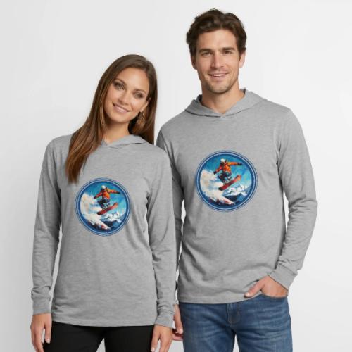 Snowboarding Vibes - Unisex Long Sleeve Hoodie Shirt