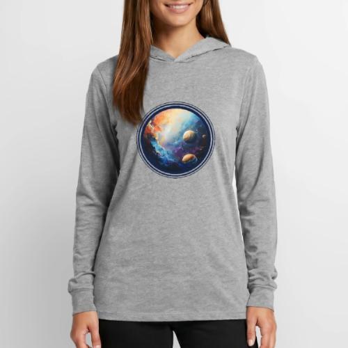 Nebula of Planets - Unisex Long Sleeve Hoodie Shirt
