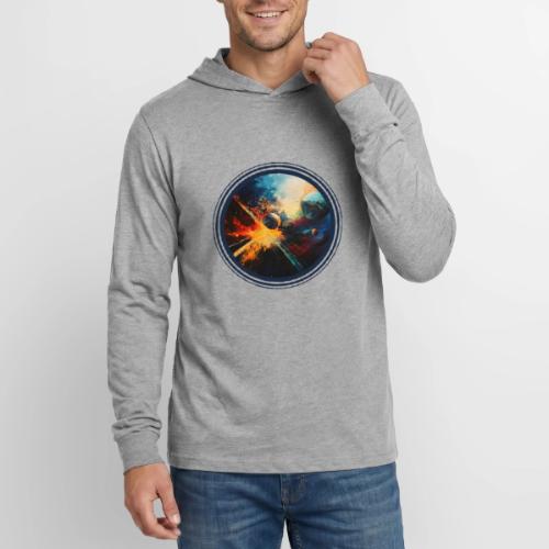 Planets in Turmoil - Unisex Long Sleeve Hoodie Shirt