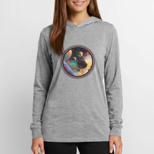 Planets in the Abstract - Unisex Long Sleeve Hoodie Shirt