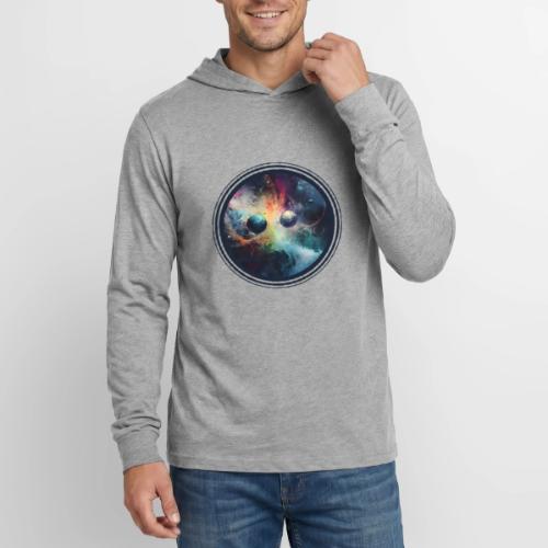 Chaotic Color Planets - Unisex Long Sleeve Hoodie Shirt