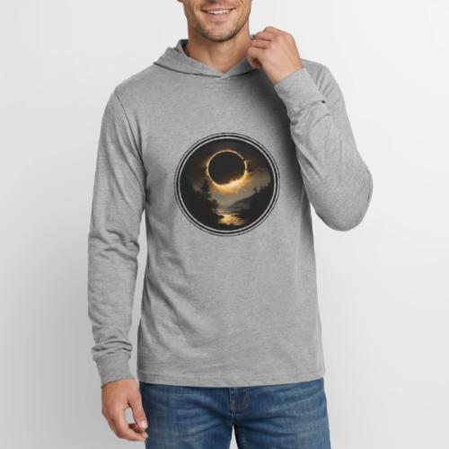 Eclipse: Shadowed Light - Unisex Long Sleeve Hoodie Shirt