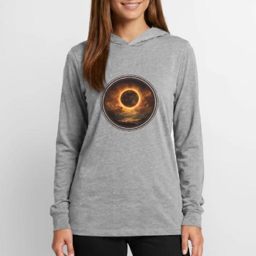 Eclipse Canvas - Unisex Long Sleeve Hoodie Shirt
