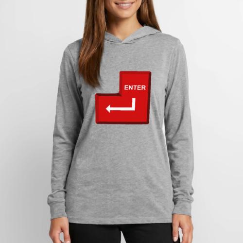 Just Press Enter - Unisex Long Sleeve Hoodie Shirt