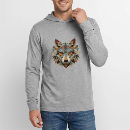 Spectrum Wolf Vision - Unisex Long Sleeve Hoodie Shirt