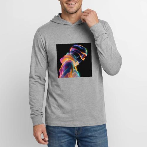 Snowboarding: Neon Gravity Ride - Unisex Long Sleeve Hoodie Shirt