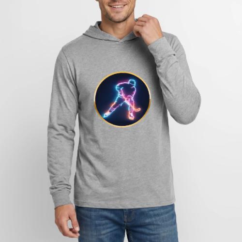 Golden Neon Hockey - Unisex Long Sleeve Hoodie Shirt