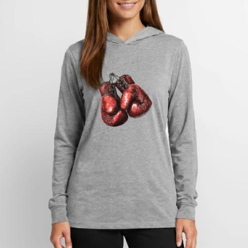 Legacy Boxing Gloves - Unisex Long Sleeve Hoodie Shirt