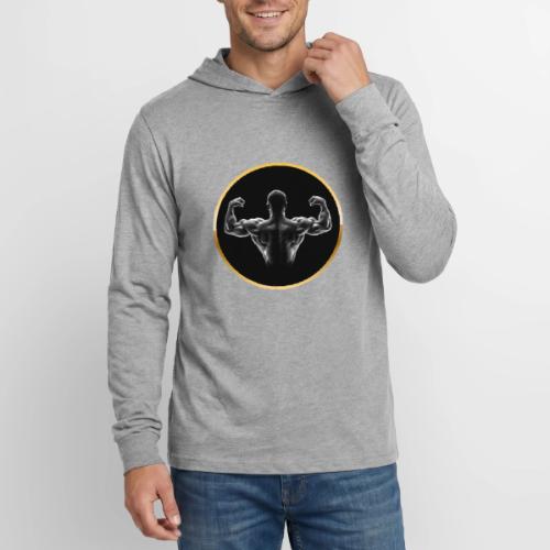 Bodybuilding: Golden Back Power - Unisex Long Sleeve Hoodie Shirt