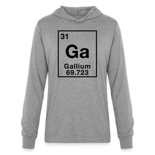 Gallium - Unisex Long Sleeve Hoodie Shirt