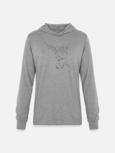 New Business Idea cute - Unisex Long Sleeve Hoodie Shirt - heather grey
