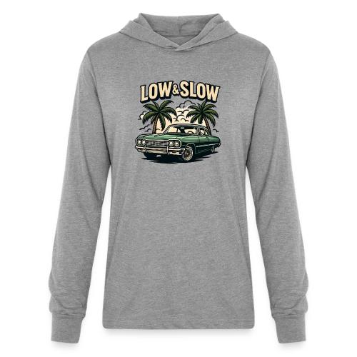 Classic Lowrider Car | Low & Slow Retro T-Shirt - Unisex Long Sleeve Hoodie Shirt