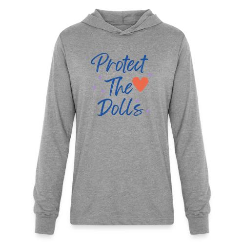 Protect The Dolls | Heart & Stars Typography - Unisex Long Sleeve Hoodie Shirt