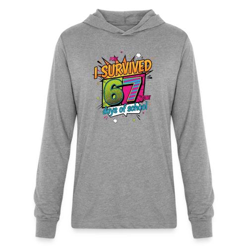 I Survived 67 Days of School T-Shirt – Funny Teach - Unisex Long Sleeve Hoodie Shirt