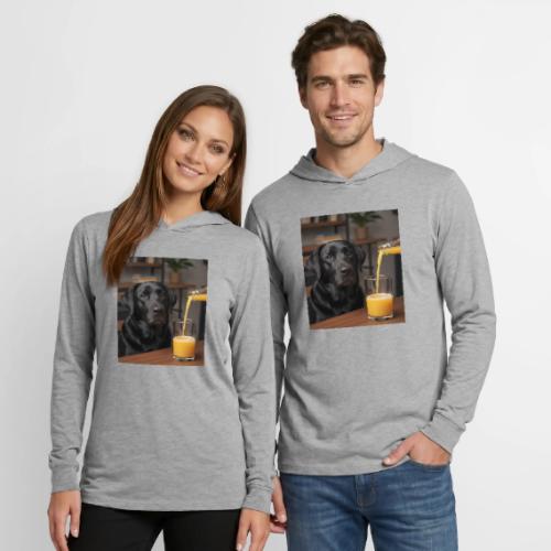 Golden Retriever Chill Juice Vibes - Unisex Long Sleeve Hoodie Shirt