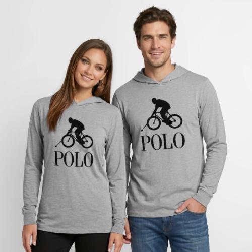 bike polo - Unisex Long Sleeve Hoodie Shirt