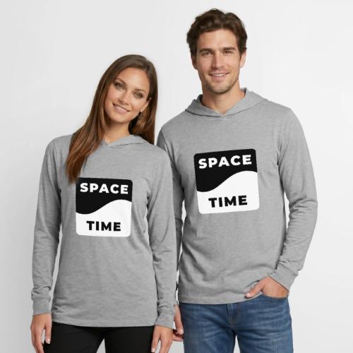 Space-time: Warped Reality - Unisex Long Sleeve Hoodie Shirt