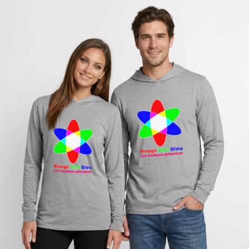 RGB Primary Colors - Unisex Long Sleeve Hoodie Shirt