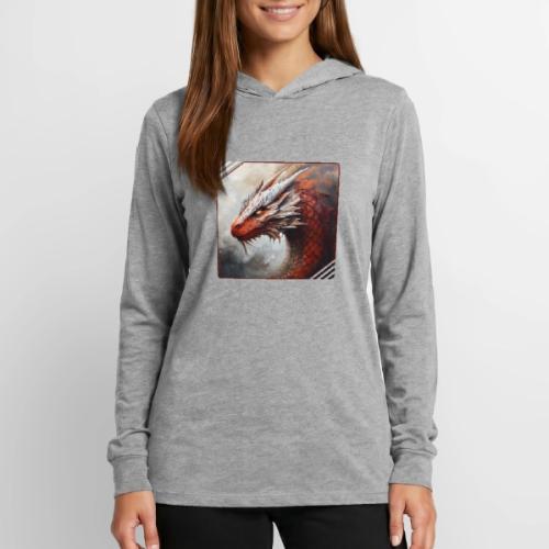 Mystic Dragon Realm - Unisex Long Sleeve Hoodie Shirt