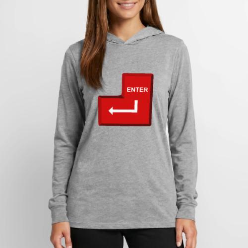 Just Press Enter - Unisex Long Sleeve Hoodie Shirt