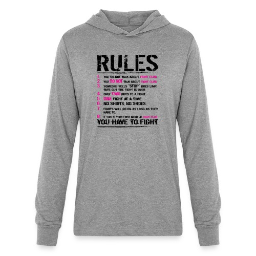 The Rules - Unisex Long Sleeve Hoodie Shirt