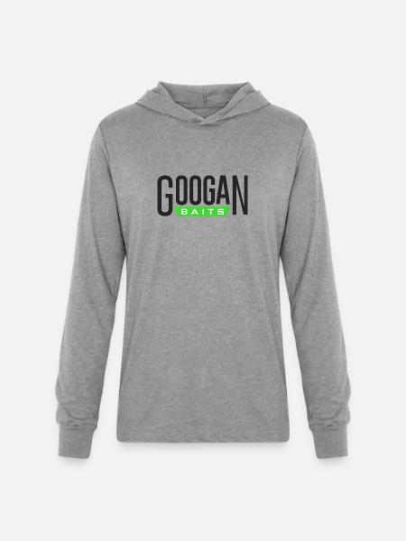 GOOGAN BAITS - Unisex Long Sleeve Hoodie Shirt - heather grey