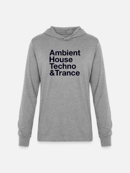 Music Style Rave - Unisex Long Sleeve Hoodie Shirt - heather grey