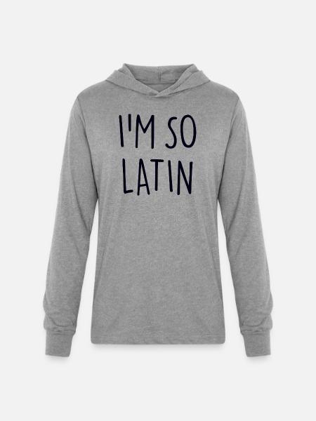 I am so Latin America - Unisex Long Sleeve Hoodie Shirt - heather grey