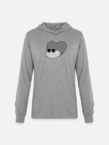 Ketos - Unisex Long Sleeve Hoodie Shirt - heather grey