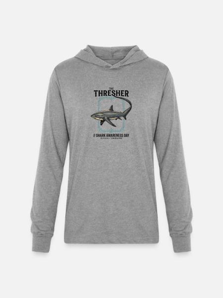 Ocean Passion Day - Unisex Long Sleeve Hoodie Shirt - heather grey