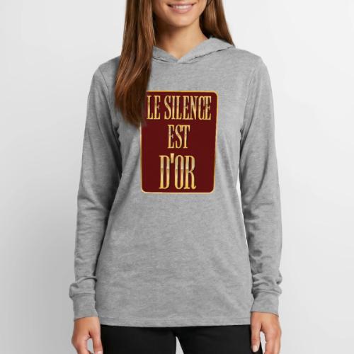 Silence is golden - Unisex Long Sleeve Hoodie Shirt