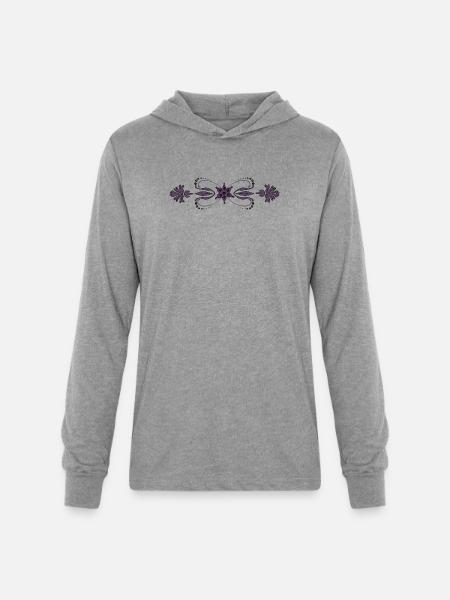 Ornament - Unisex Long Sleeve Hoodie Shirt - heather grey