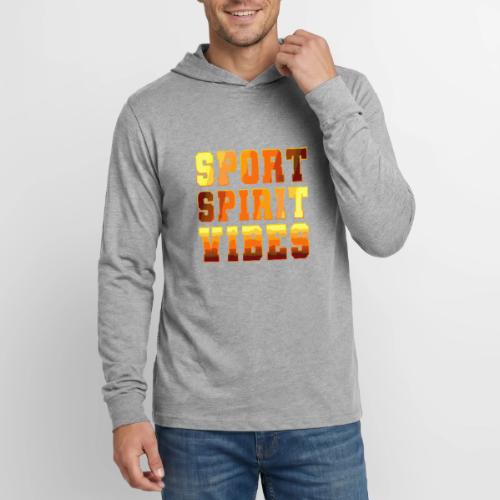 Sport Spirit Vibes Gradient - Unisex Long Sleeve Hoodie Shirt